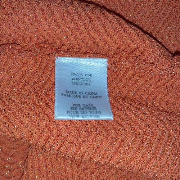 Ronny Kobo Chic Orange Daylann Dress Size M - Picture 5 of 5